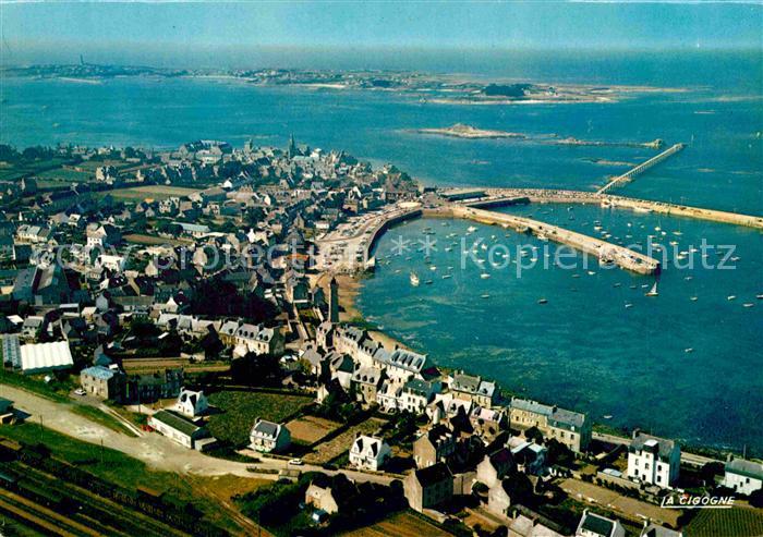 Roscoff Fliegeraufnahme