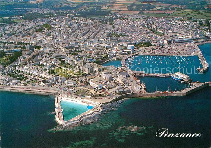 Penzance Fliegeraufnahme