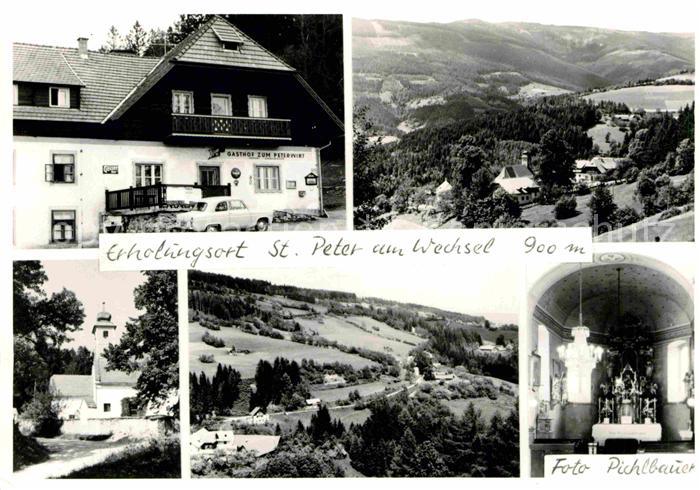 St Peter Aspang Gasthof zum Peterwirt Kirche Inneres