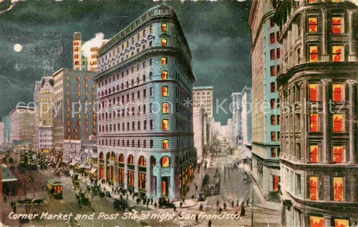 San Francisco California Corner Market