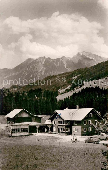 Hirschegg Kleinwalsertal Vorarlberg Jugendferienheim Haus Sonnblick