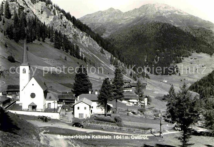 Sillian Tirol Kalkstein Kirche Panorama
