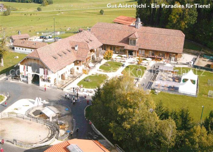 Henndorf Wallersee Fliegeraufnahme Gut Aiderbichl