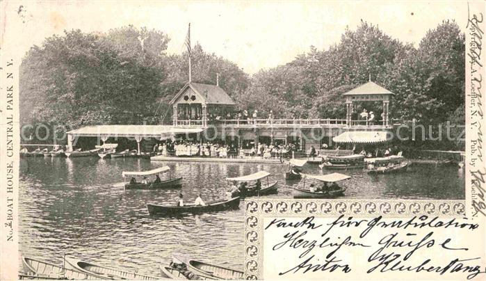 New York City Central Park Boat House