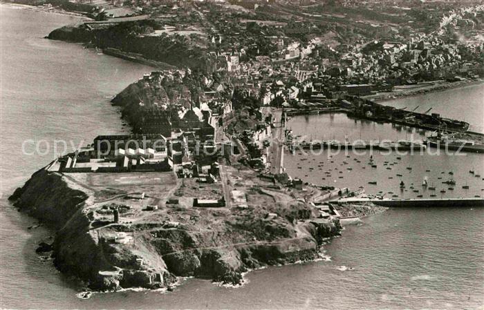 Granville Manche Fliegeraufnahme