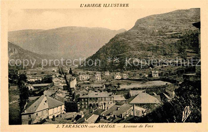 Tarascon-sur-Ariege Teilansicht