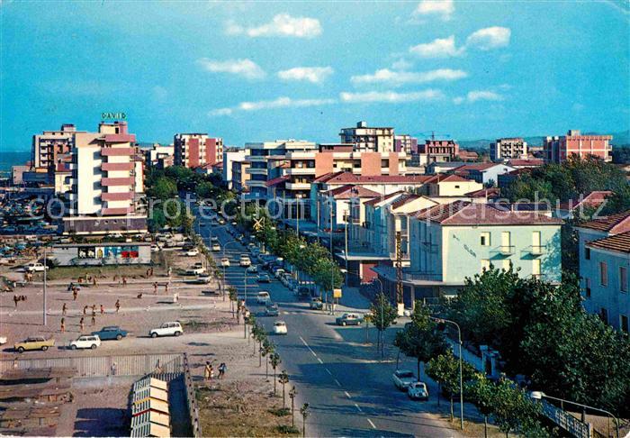 Villamarina Cesenatico Carducci Allee Strand