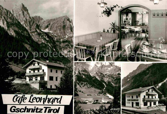 Gschnitz Tirol Cafe leonhard