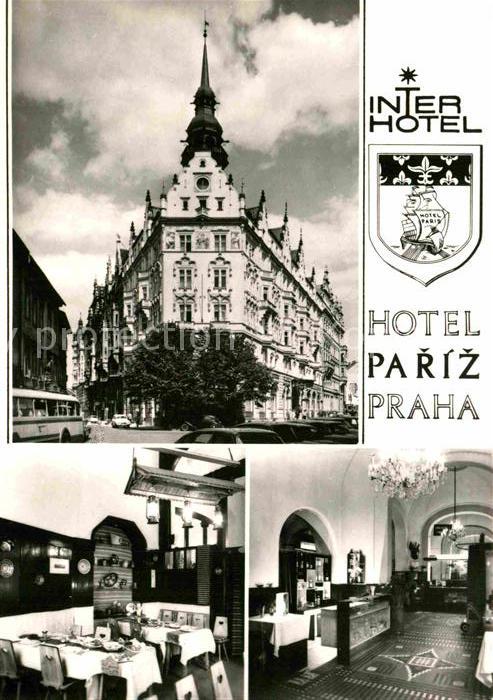 Praha Prahy Prague Interhotel Pariz