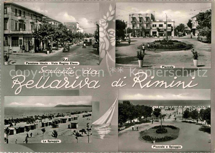 Bellariva di Rimini  Pensione Ideale Strand Piazzale