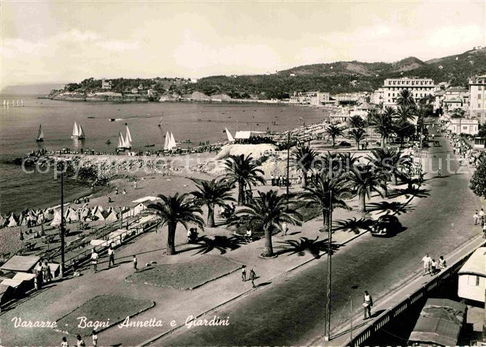 Varazze Strandpromenade