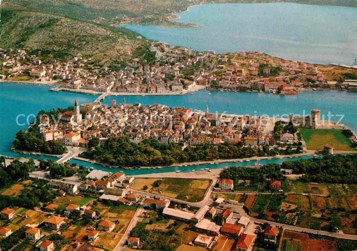 Trogir Trau Fliegeraufnahme