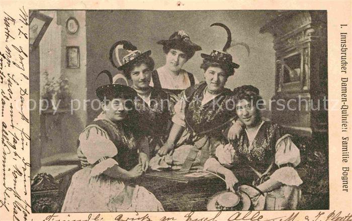 Innsbruck Innsbrucker Damenquintett Familie Bogner