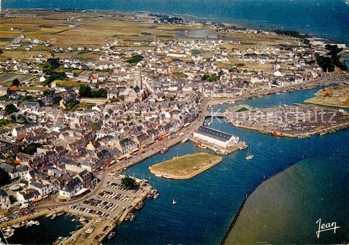 Croisic Le Hafen Luftaufnahme