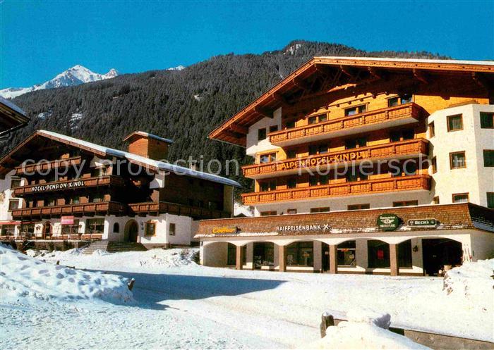Neustift Stubaital Tirol Hotel Pension Kindl Winter