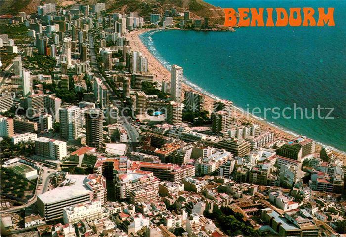 Benidorm Luftaufnahme