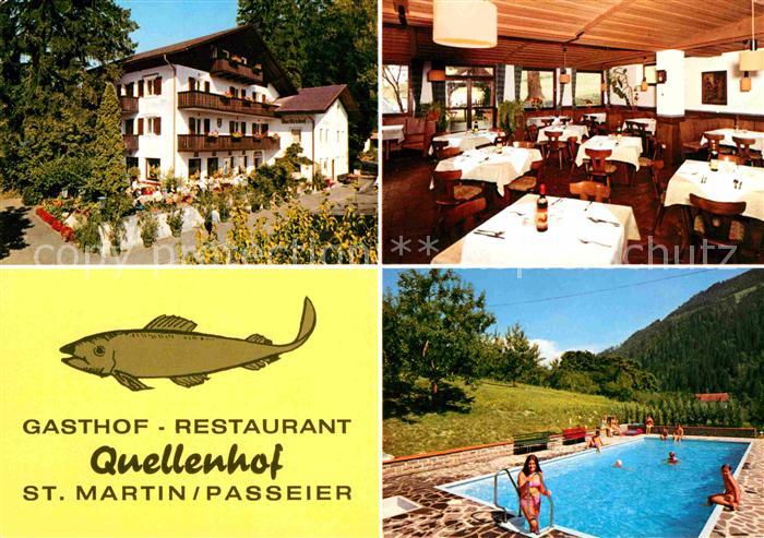St Martin Passeier Gasthof Restaurant Quellenhof Scwimmbad