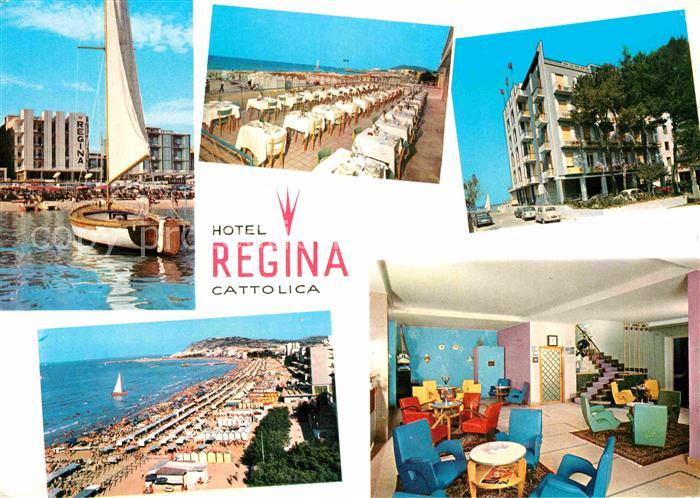 Cattolica Rimini Hotel Regina Strand Segelboot