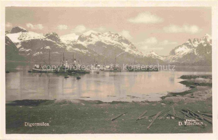 Digermulen Lofoten Norge Panorama