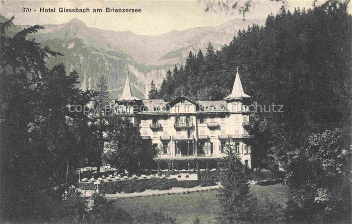 Brienzersee Brienz BE Hotel Giessbach