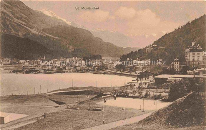St Moritz  SANKT MORITZ GR Bad Panorama