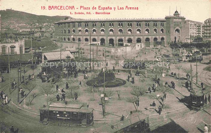 BARCELONA Cataluna ES Plaza de Espana y Las Arenas