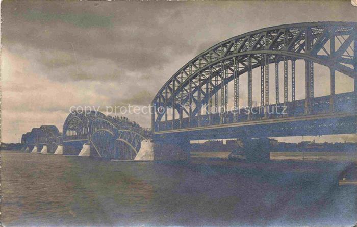 RIGA Latvia Zerstoerte Bruecke