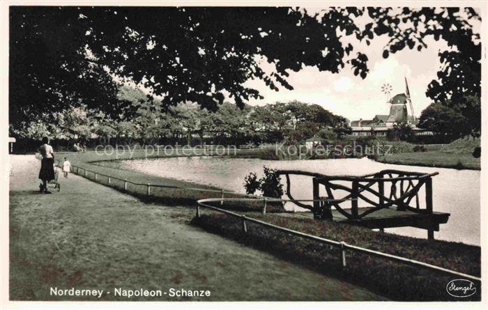 NORDERNEY Nordseebad Niedersachsen Napoleon Schanze
