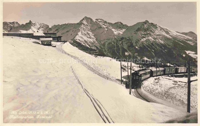 Alp Gruem Bernina GR Restauration Fanconi