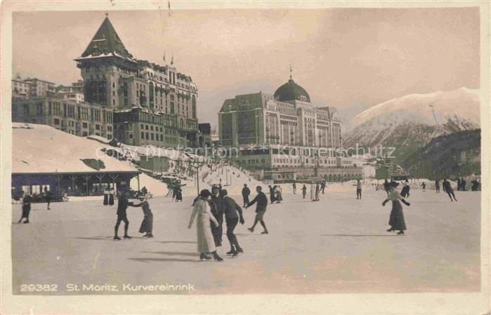 St Moritz  SANKT MORITZ GR Kurvereinrink