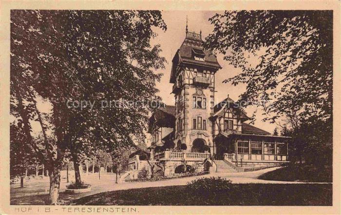 HOF  SAALE Bayern Teresienstein