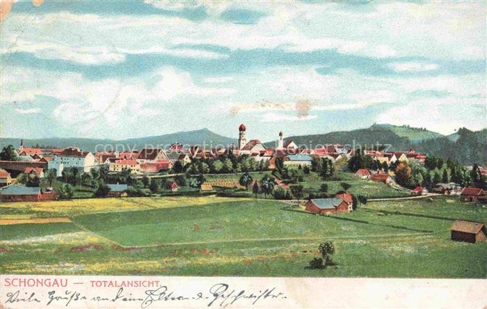 Schongau Bayern Panorama