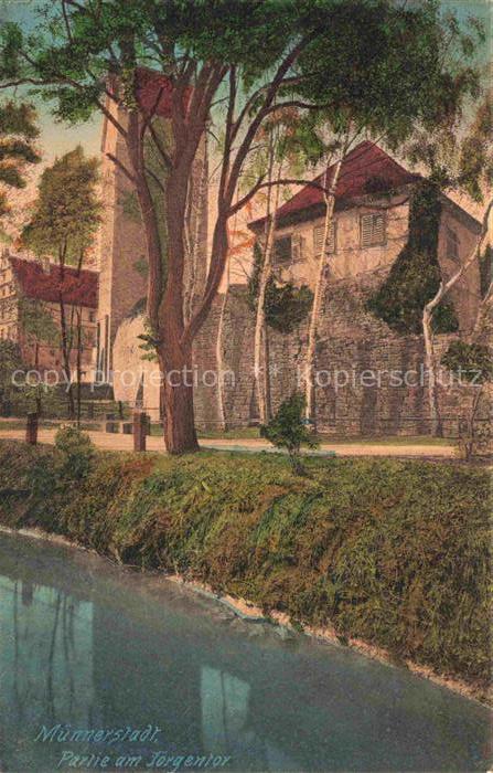 Muennerstadt Partie am Joergentor