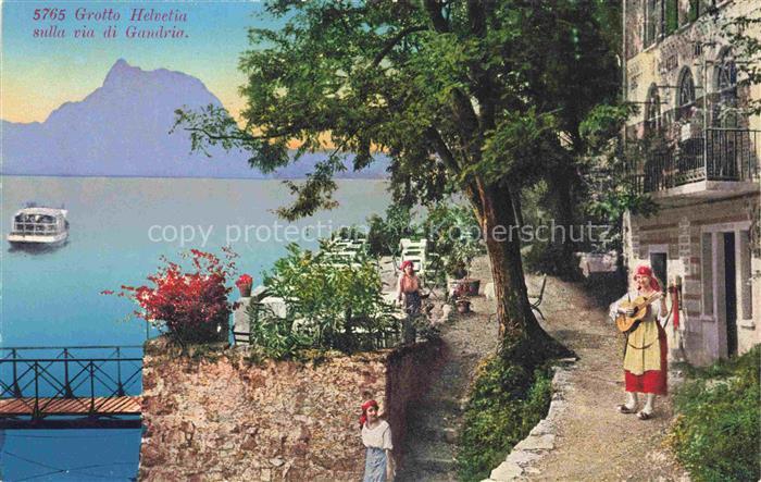 Gandria Lago di Lugano TI Grotto Helvetia