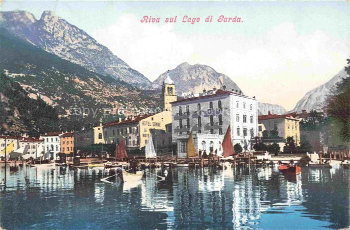 Riva  del Garda Riva sul Garda IT Hafenpartie