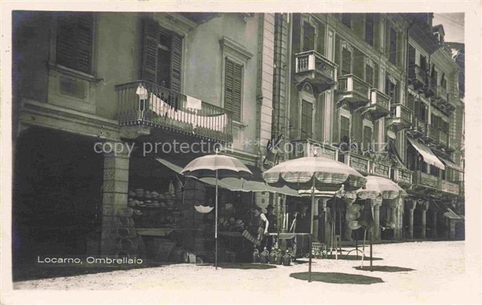 LOCARNO Lago Maggiore TI Ombrellaio