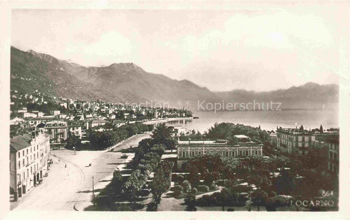 LOCARNO Lago Maggiore TI Panorama