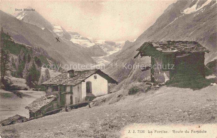 La Forclaz  d Herens VS Route du Ferpecle