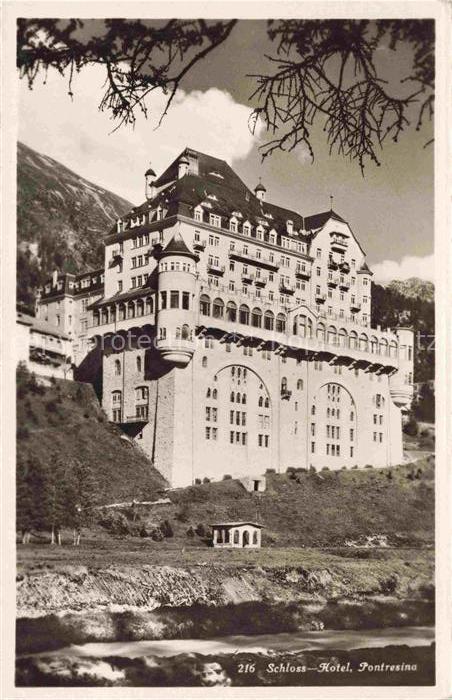 Pontresina Maloja GR Schloss Hotel