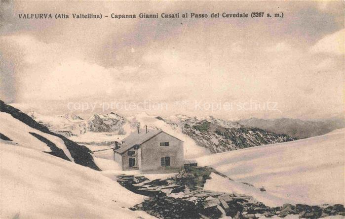 Valfurva Sondrio Lombardia IT Capanna Gianni Casati al Passo del Cevedale