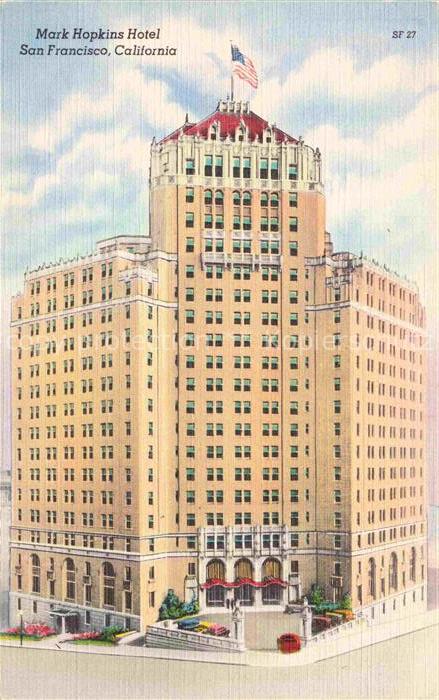 SAN FRANCISCO California USA Mark Hopkins Hotel