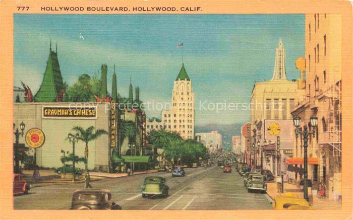 HOLLYWOOD  Los Angeles California USA Hollywood Boulevard