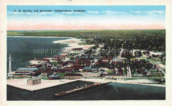 Pensacola Florida USA US Naval Air Station Fliegeraufnahme