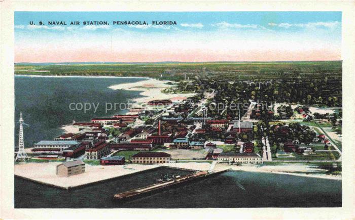 Pensacola Florida USA US Naval Air Station Fliegeraufnahme