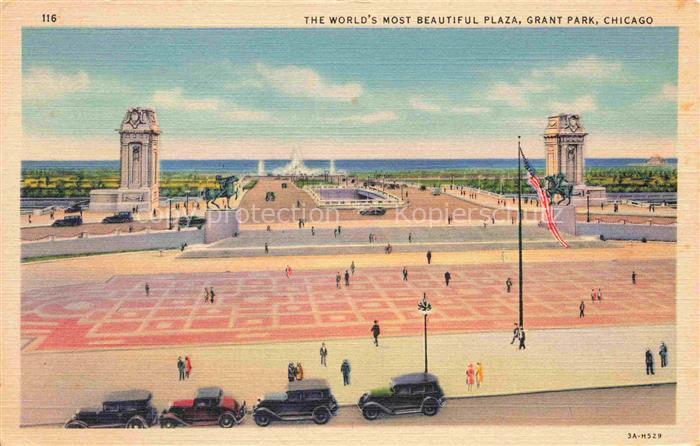 CHICAGO  Illinois USA Grant Park