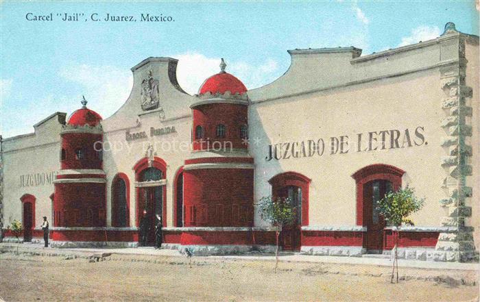 Mexico -City D.F. Mexico Carcel Jail C Juarez