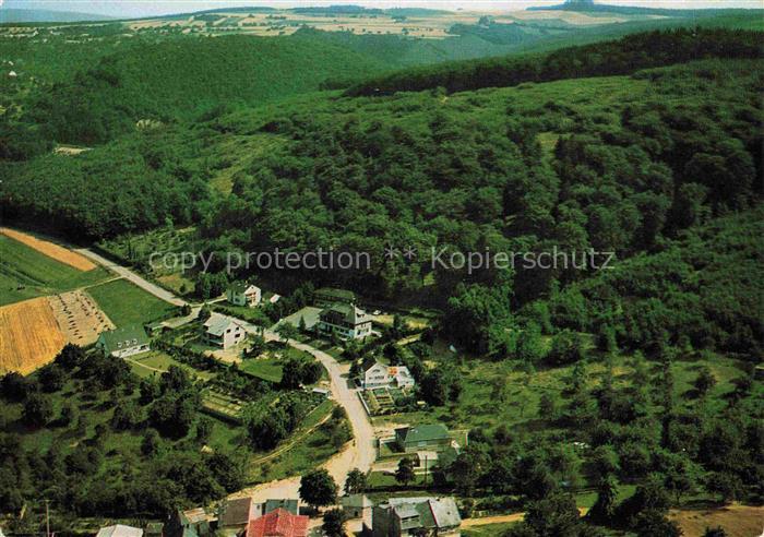 Mariaroth Waldesch Rheinland-Pfalz Hotel Pension Mariaroth Fliegeraufnahme