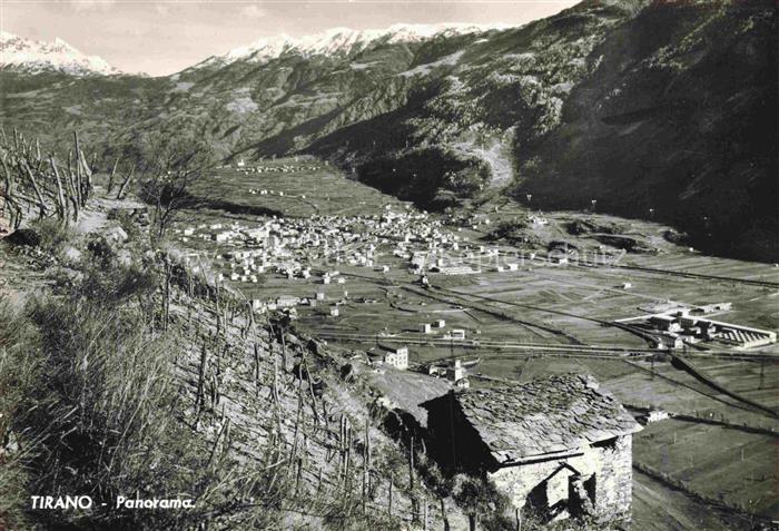 Tirano Sondrio Lombardia IT Panorama