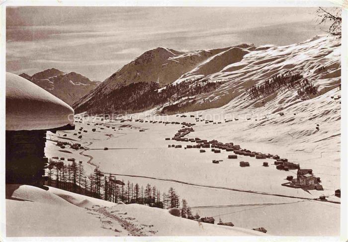 Livigno Sondrio Lombardia IT Winterpanorama