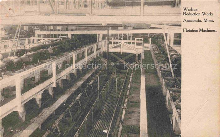 Washoe Valley Reduction Works Flotation Machines